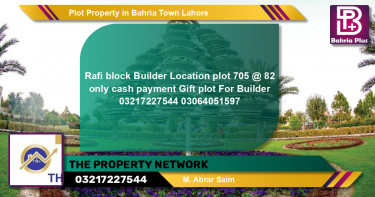Residential Plot for Sale in Bahria Town, Lahore - (BP-79203)