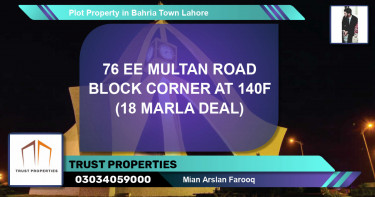 Residential Plot for Sale in Bahria Town, Lahore - (BP-79228)