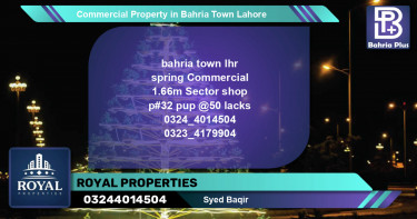 Commercial Property for Sale in Bahria Town, Lahore - (BP-79248)