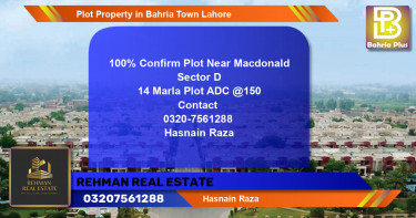 Residential Plot for Sale in Bahria Town, Lahore - (BP-79269)