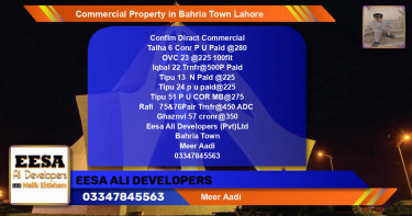 Commercial Property for Sale in Bahria Town, Lahore - (BP-79286)