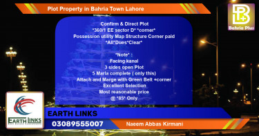 Residential Plot for Sale in Bahria Town, Lahore - (BP-79299)