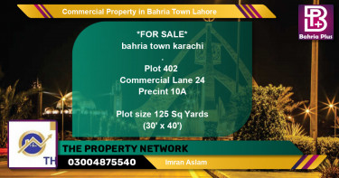Commercial Property for Sale in Bahria Town, Lahore - (BP-79365)