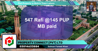 Residential Plot for Sale in Bahria Town, Lahore - (BP-79401)