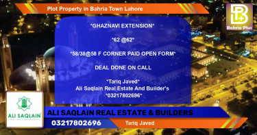 Residential Plot for Sale in Bahria Town, Lahore - (BP-79456)