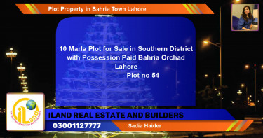 Residential Plot for Sale in Bahria Town, Lahore - (BP-79459)