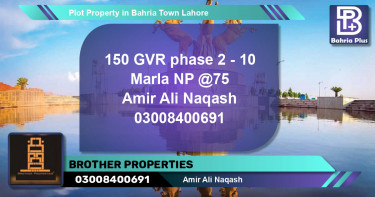 Residential Plot for Sale in Bahria Town, Lahore - (BP-79473)