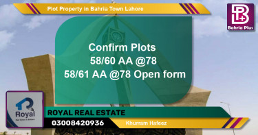 Residential Plot for Sale in Bahria Town, Lahore - (BP-79492)