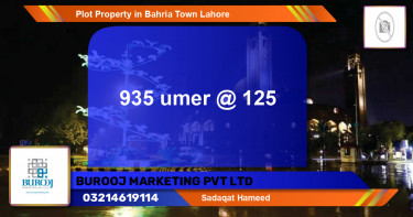 Residential Plot for Sale in Bahria Town, Lahore - (BP-79605)