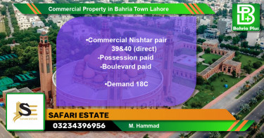 Commercial Property for Sale in Bahria Town, Lahore - (BP-79608)