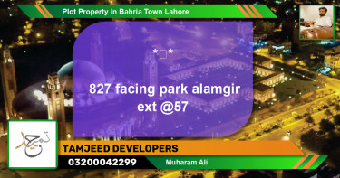 Residential Plot for Sale in Bahria Town, Lahore - (BP-79691)