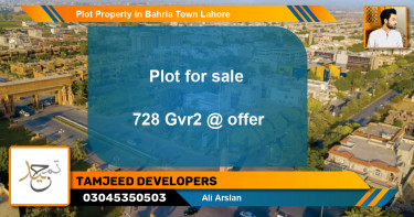 Residential Plot for Sale in Bahria Town, Lahore - (BP-79746)