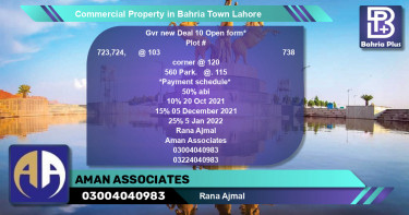 Commercial Property for Sale in Bahria Town, Lahore - (BP-79762)