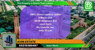 Residential Plot for Sale in Bahria Town, Lahore - (BP-79766)