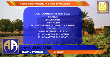 Commercial Property for Sale in Bahria Town, Lahore - (BP-79808)