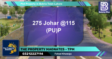 Residential Plot for Sale in Bahria Town, Lahore - (BP-79818)