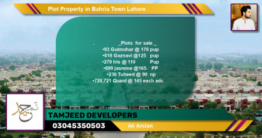 Residential Plot for Sale in Bahria Town, Lahore - (BP-79917)