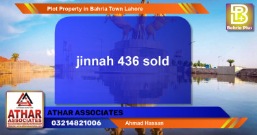 Residential Plot for Sale in Bahria Town, Lahore - (BP-79925)