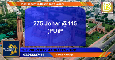 Residential Plot for Sale in Bahria Town, Lahore - (BP-79928)
