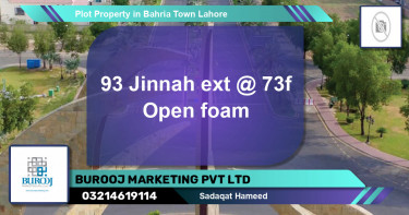 Residential Plot for Sale in Bahria Town, Lahore - (BP-79947)