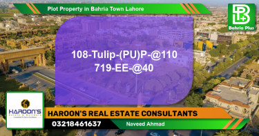 Residential Plot for Sale in Bahria Town, Lahore - (BP-79960)