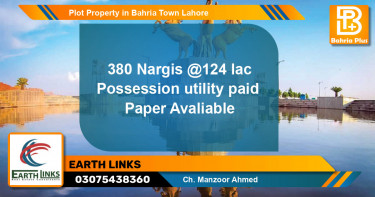 Residential Plot for Sale in Bahria Town, Lahore - (BP-79962)