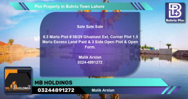 Residential Plot for Sale in Bahria Town, Lahore - (BP-79982)