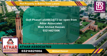 Residential Plot for Sale in Bahria Town, Lahore - (BP-79985)