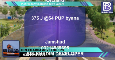 Residential Plot for Sale in Bahria Town, Lahore - (BP-79995)