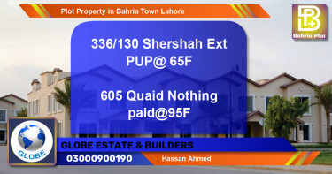 Residential Plot for Sale in Bahria Town, Lahore - (BP-80002)