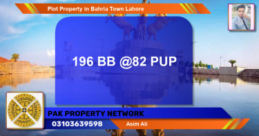 Residential Plot for Sale in Bahria Town, Lahore - (BP-80030)