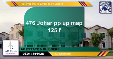 Residential Plot for Sale in Bahria Town, Lahore - (BP-80049)