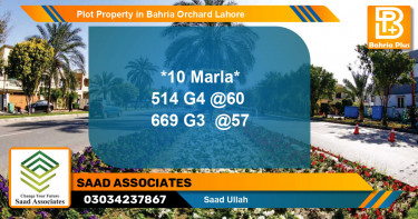 Residential Plot for Sale in Bahria Orchard, Lahore - (BP-80097)