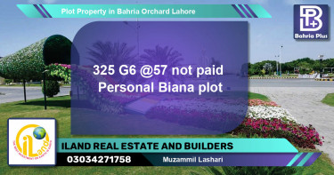 Residential Plot for Sale in Bahria Orchard, Lahore - (BP-80115)