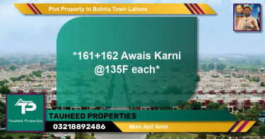 Residential Plot for Sale in Bahria Town, Lahore - (BP-80236)