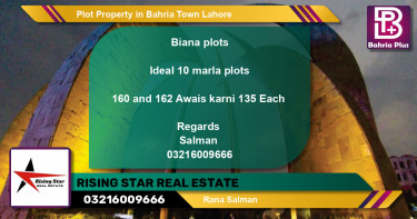 Residential Plot for Sale in Bahria Town, Lahore - (BP-80241)