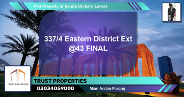 Residential Plot for Sale in Bahria Orchard, Lahore - (BP-80280)