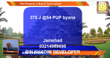 Residential Plot for Sale in Bahria Town, Lahore - (BP-80284)