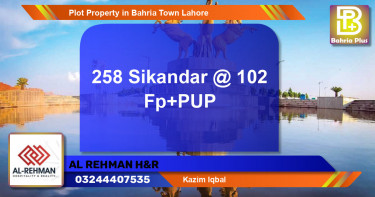 Residential Plot for Sale in Bahria Town, Lahore - (BP-80294)