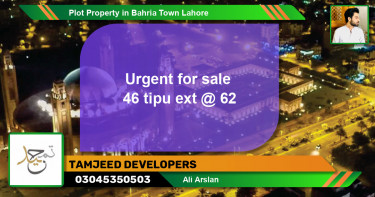 Residential Plot for Sale in Bahria Town, Lahore - (BP-80309)
