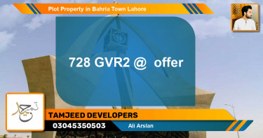 Residential Plot for Sale in Bahria Town, Lahore - (BP-80321)