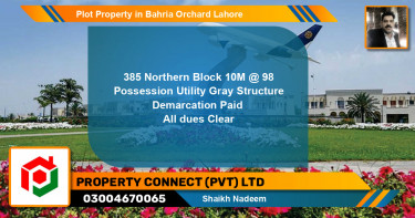 Residential Plot for Sale in Bahria Orchard, Lahore - (BP-80357)