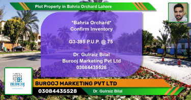 Residential Plot for Sale in Bahria Orchard, Lahore - (BP-80367)
