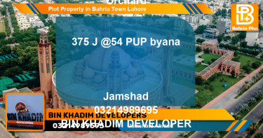 Residential Plot for Sale in Bahria Town, Lahore - (BP-80382)