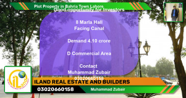 Commercial Plot for Sale in Bahria Town, Lahore - (BP-80387)