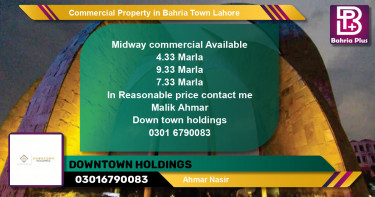 Commercial Property for Sale in Bahria Town, Lahore - (BP-80394)