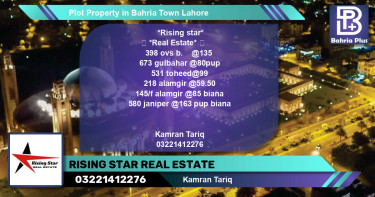Residential Plot for Sale in Overseas B -  Bahria Town, Lahore - (BP-80422)