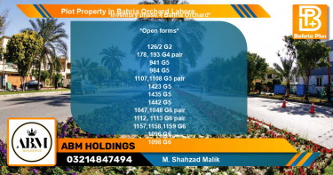Residential Plot for Sale in Bahria Orchard, Lahore - (BP-80432)