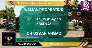 Residential Plot for Sale in Bahria Town, Lahore - (BP-80515)