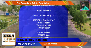 Residential Plot for Sale in Bahria Town, Lahore - (BP-80634)